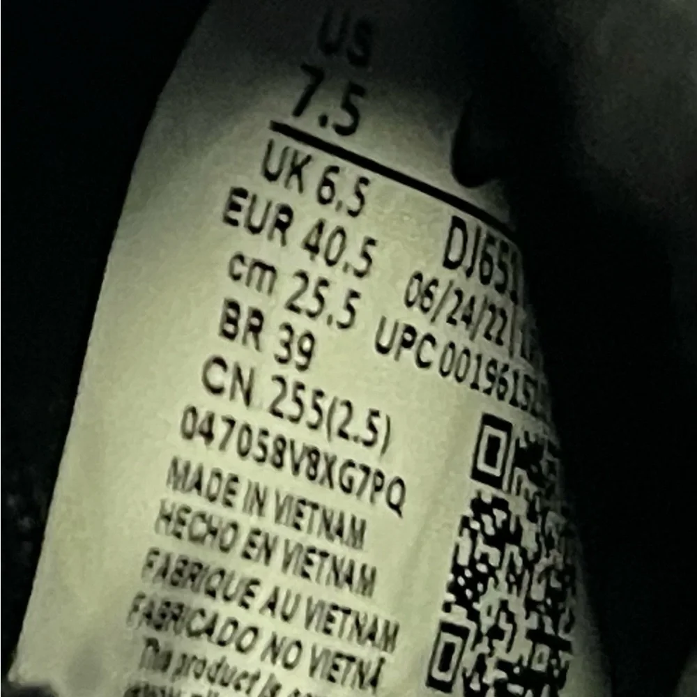 Nike Alpha Huarache NXT Black Grey Baseball Cleats DJ6517-010 Sz 7.5 NEW - Picture 9 of 9